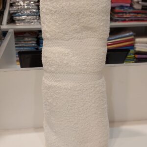 Toallon Franco Valente Pesado 500grs 100%Algodon/Crudo. Grande 80x150 Cm