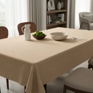 Mantel rectangular Antimancha Labrado City Blanco/Vison. 1,40 x 2,00m.