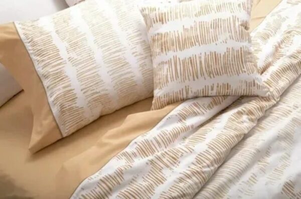 Juego De Sábanas Palette Accent/Pasture Beige. 180Hilos 2 1/2 Plazas.