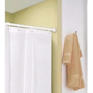 Protector de cortina de baño PVC Dumoy/Blanco 180 x 180cm