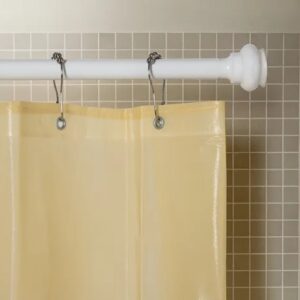 Protector de cortina de baño PVC Dumoy/Beige 180 x 180cm