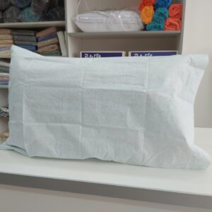 Pack x 2 Fundas para almohadas Alcoyana percal/puntitos verde 75 x 50cm.