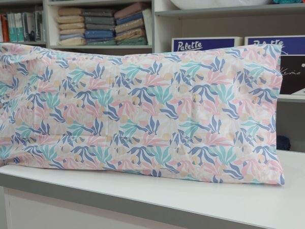 Pack x 2 Fundas para almohadas Alcoyana percal/flores 85 x 50cm.