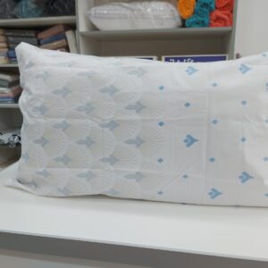 Pack x 2 Fundas para almohadas Alcoyana percal/Plumero 75 x 50cm.