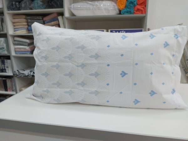 Pack x 2 Fundas para almohadas Alcoyana percal/Plumero 75 x 50cm.