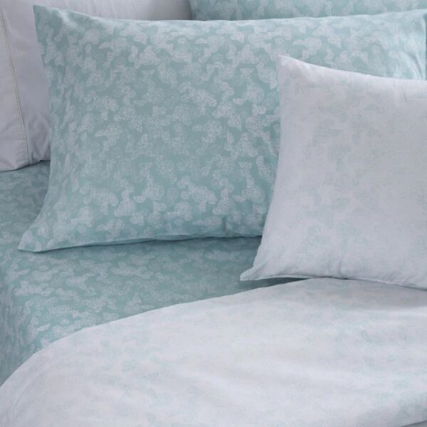 Juego de Sabanas Alcoyana Essencia/Texture verde 180 Hilos King Size