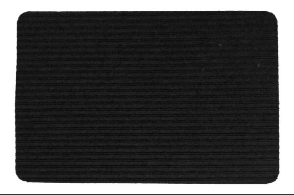 Tapete Felpudo Liso Antideslizante Jean Cartier Bingo/Negro. 38 x 58cm. - Imagen 2