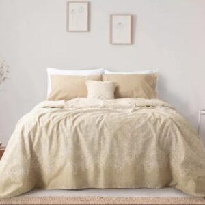 Juego De Sábanas Palette Urban/Galle beige 144 Hilos 2 1/2 Plazas