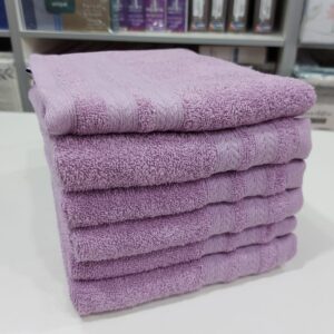 Toalla De Rostro Arcoíris/Lila 450 Grs.100% Algodón .