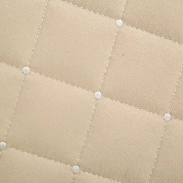 Cubrecama Cover Matelaseado Alcoyana Burgos /Arena. King Size. - Imagen 4
