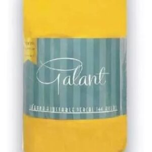 Sabana Ajustable Pierre Balmain Galant Mezcla 144 Hilos 1 ½ plaza/Amarillo.
