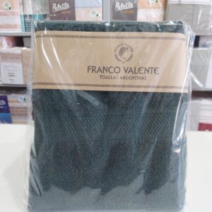 Juego de Toalla y Toallón Franco Valente 400Gramos/Verde Ingles..