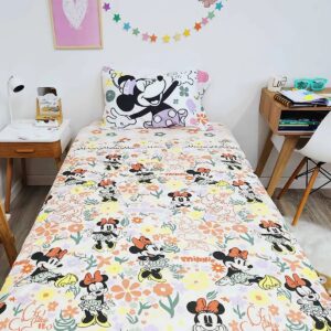 Juego De Sabana Piñata Minnie 1 .1/2 Plaza