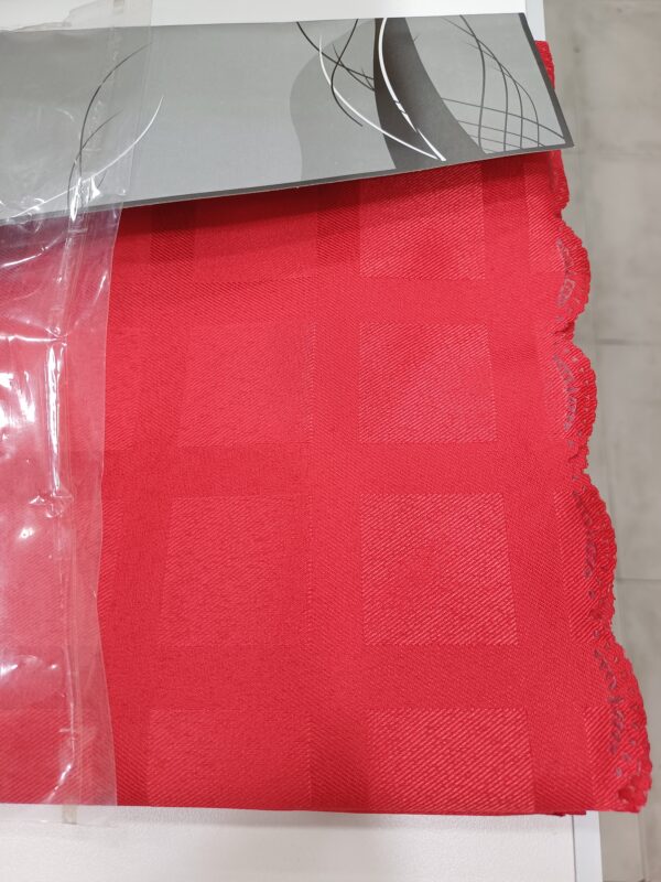 Mantel Rectangular De Tela Antimancha tropical La Alcoba 150 x 250cm/Rojo - Imagen 2