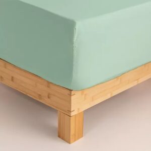 Sabana Ajustable Lousiana 600Hilos línea Hotelera King/Verde