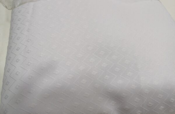 Mantel Antimanchas Rectangular Blanco Dumoy/Blanco 140 x 310cm. - Imagen 2