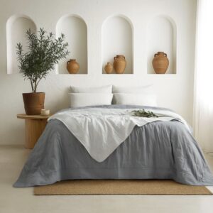 Cover palette Tulum Queen/ 2 1/2 Gris